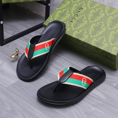 Gucci Slippers For Men #1434168 $45.00 USD, Wholesale Replica Gucci Slippers