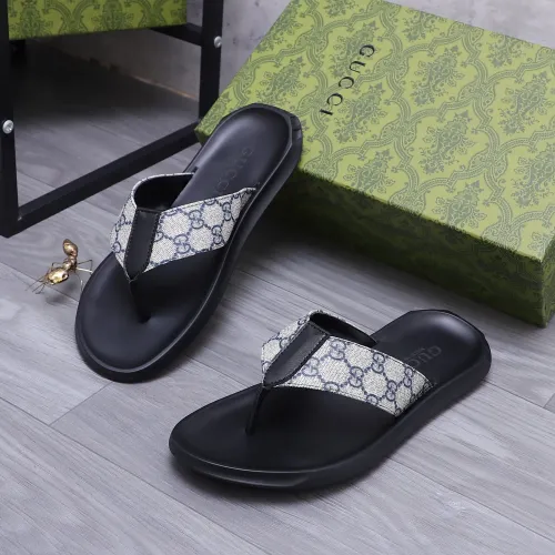 Gucci Slippers For Men #1434169 $45.00 USD, Wholesale Replica Gucci Slippers