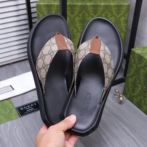 Replica Gucci Slippers For Men #1434170 $45.00 USD for Wholesale
