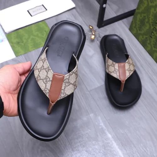 Replica Gucci Slippers For Men #1434170 $45.00 USD for Wholesale