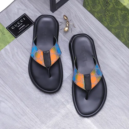 Replica Gucci Slippers For Men #1434172 $45.00 USD for Wholesale