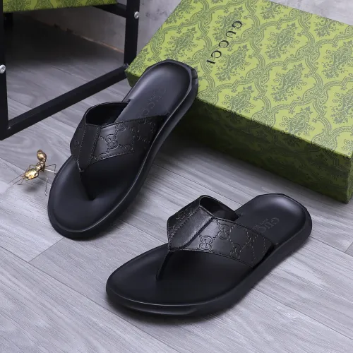 Gucci Slippers For Men #1434173 $45.00 USD, Wholesale Replica Gucci Slippers