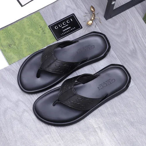Replica Gucci Slippers For Men #1434173 $45.00 USD for Wholesale