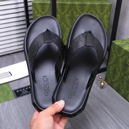Replica Gucci Slippers For Men #1434173 $45.00 USD for Wholesale