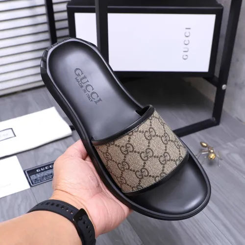Replica Gucci Slippers For Men #1434174 $45.00 USD for Wholesale