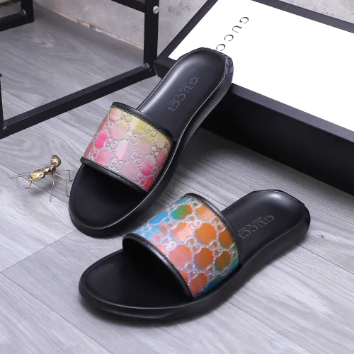 Gucci Slippers For Men #1434177 $45.00 USD, Wholesale Replica Gucci Slippers