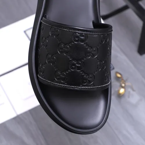 Replica Gucci Slippers For Men #1434178 $45.00 USD for Wholesale