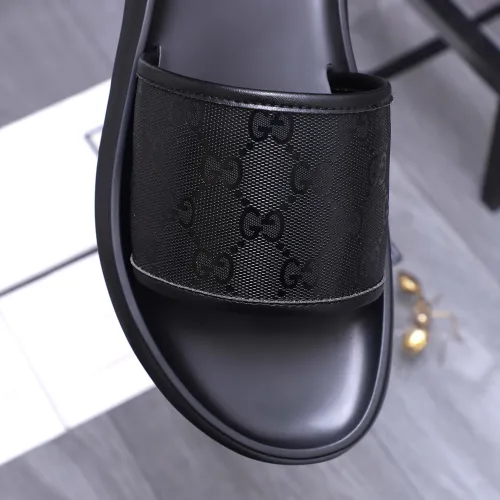 Replica Gucci Slippers For Men #1434179 $45.00 USD for Wholesale