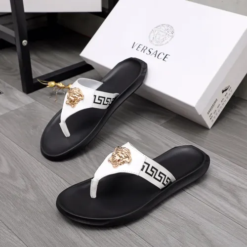 Versace Slippers For Men #1434180 $45.00 USD, Wholesale Replica Versace Slippers