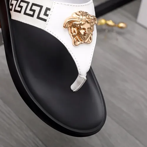 Replica Versace Slippers For Men #1434180 $45.00 USD for Wholesale