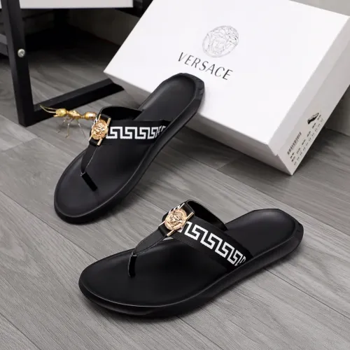 Versace Slippers For Men #1434183 $45.00 USD, Wholesale Replica Versace Slippers