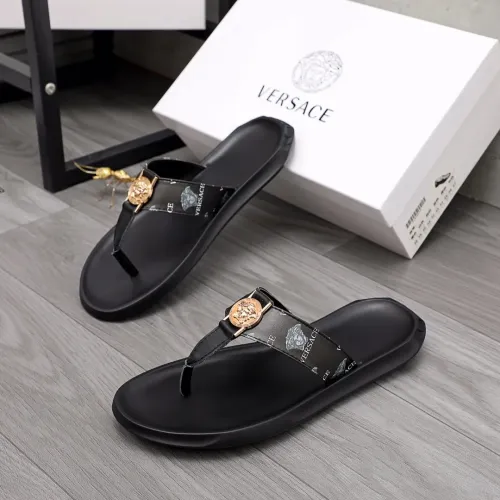 Versace Slippers For Men #1434187 $45.00 USD, Wholesale Replica Versace Slippers