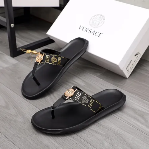 Versace Slippers For Men #1434189 $45.00 USD, Wholesale Replica Versace Slippers