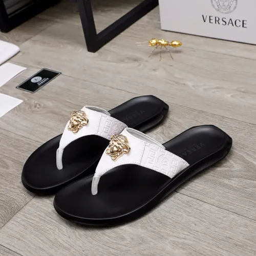 Versace Slippers For Men #1434191 $45.00 USD, Wholesale Replica Versace Slippers