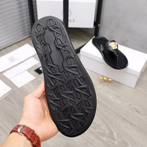Replica Versace Slippers For Men #1434193 $45.00 USD for Wholesale