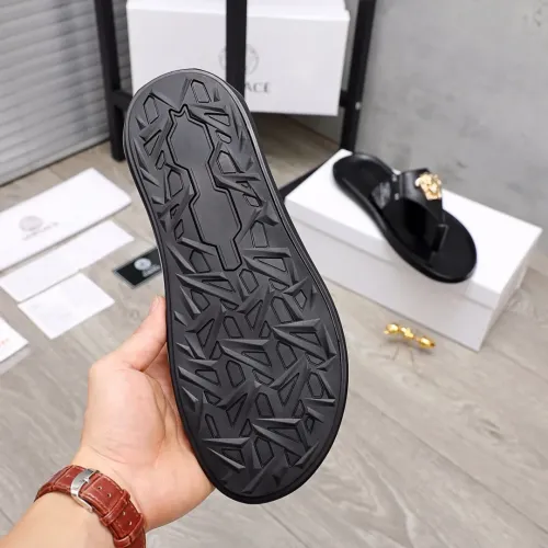 Replica Versace Slippers For Men #1434197 $45.00 USD for Wholesale