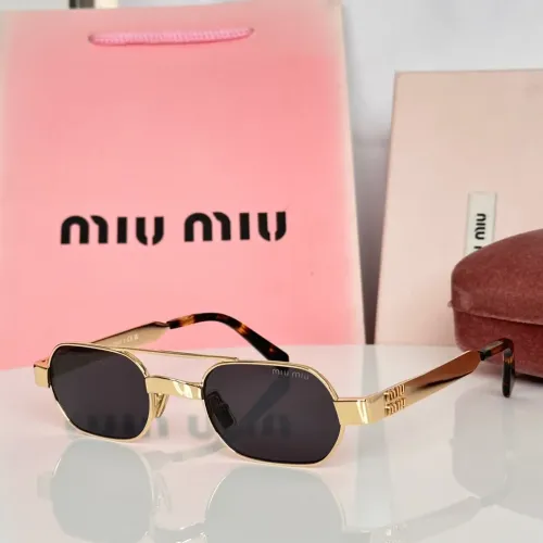 MIU MIU AAA Quality Sunglasses #1434198 $60.00 USD, Wholesale Replica MIU MIU AAA Sunglasses