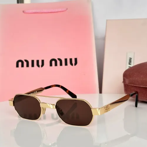 MIU MIU AAA Quality Sunglasses #1434199 $60.00 USD, Wholesale Replica MIU MIU AAA Sunglasses