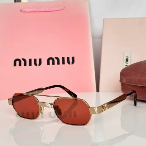 MIU MIU AAA Quality Sunglasses #1434200 $60.00 USD, Wholesale Replica MIU MIU AAA Sunglasses