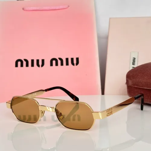 MIU MIU AAA Quality Sunglasses #1434201 $60.00 USD, Wholesale Replica MIU MIU AAA Sunglasses
