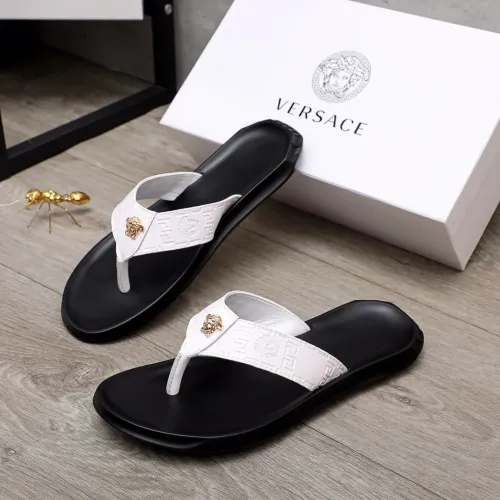 Versace Slippers For Men #1434210 $45.00 USD, Wholesale Replica Versace Slippers