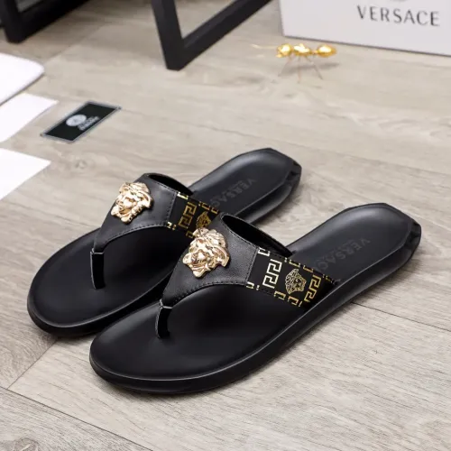 Versace Slippers For Men #1434230 $45.00 USD, Wholesale Replica Versace Slippers
