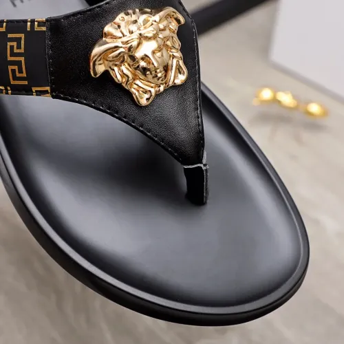 Replica Versace Slippers For Men #1434230 $45.00 USD for Wholesale