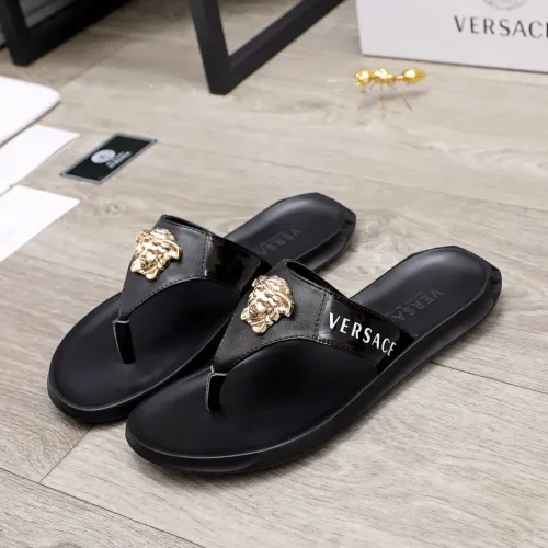 Versace Slippers For Men #1434232 $45.00 USD, Wholesale Replica Versace Slippers