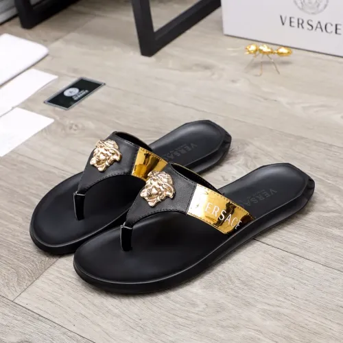 Versace Slippers For Men #1434233 $45.00 USD, Wholesale Replica Versace Slippers