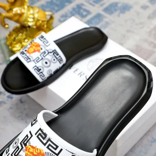 Replica Versace Slippers For Men #1434234 $45.00 USD for Wholesale