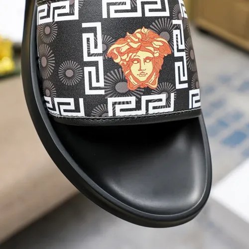 Replica Versace Slippers For Men #1434235 $45.00 USD for Wholesale