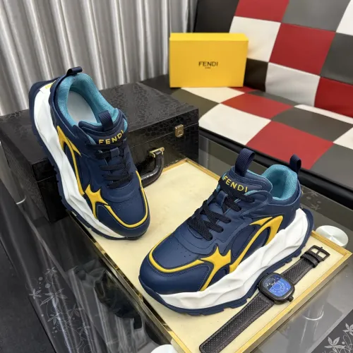 Replica Fendi Casual Shoes For Men #1434244 $102.00 USD for Wholesale
