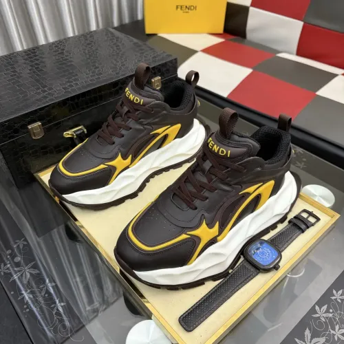 Replica Fendi Casual Shoes For Men #1434245 $102.00 USD for Wholesale