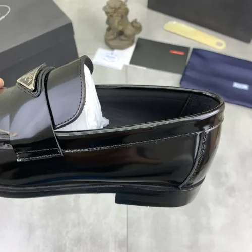 Replica Prada Leather Shoes For Men #1434251 $102.00 USD for Wholesale