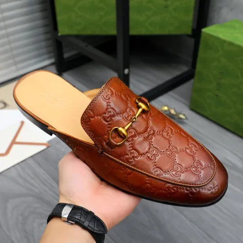 Replica Gucci Slippers For Men #1434307 $82.00 USD for Wholesale