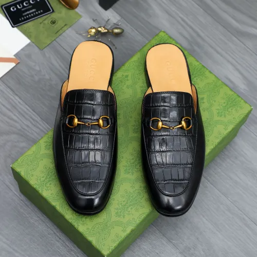Replica Gucci Slippers For Men #1434311 $82.00 USD for Wholesale