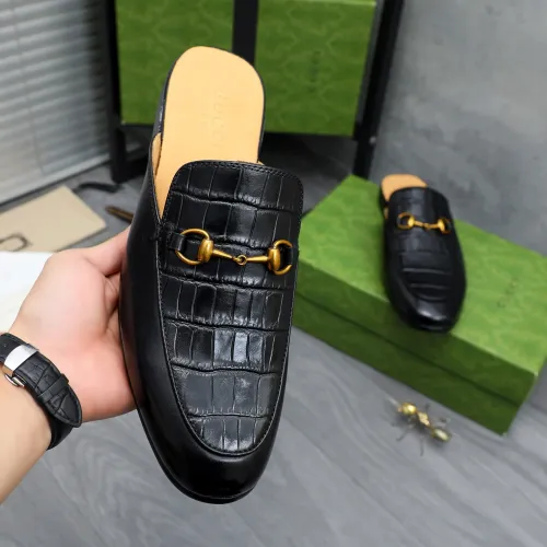 Replica Gucci Slippers For Men #1434311 $82.00 USD for Wholesale