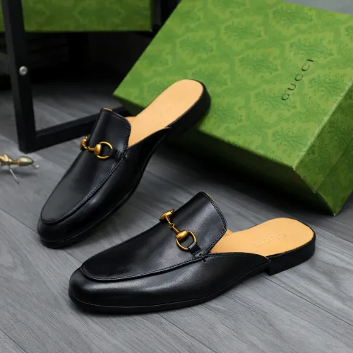 Gucci Slippers For Men #1434315 $82.00 USD, Wholesale Replica Gucci Slippers