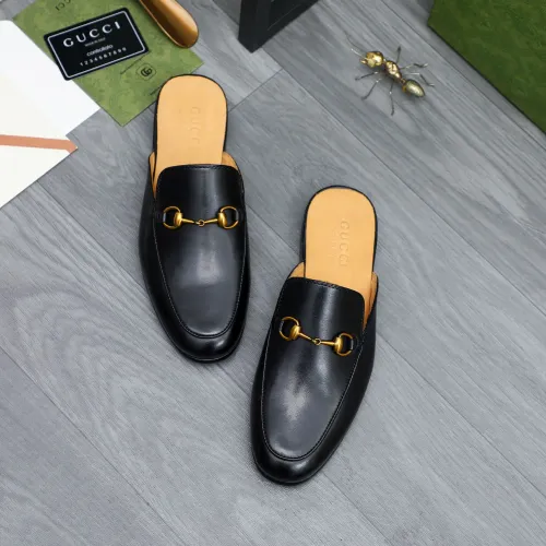 Replica Gucci Slippers For Men #1434315 $82.00 USD for Wholesale