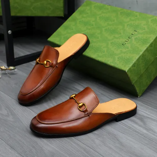 Gucci Slippers For Men #1434318 $82.00 USD, Wholesale Replica Gucci Slippers