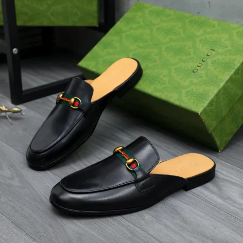 Gucci Slippers For Men #1434320 $82.00 USD, Wholesale Replica Gucci Slippers