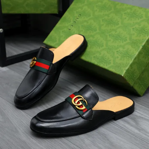 Gucci Slippers For Men #1434321 $82.00 USD, Wholesale Replica Gucci Slippers