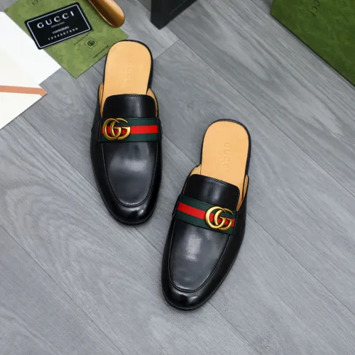 Replica Gucci Slippers For Men #1434321 $82.00 USD for Wholesale