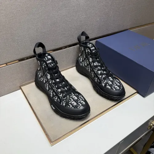 Replica Christian Dior High Top Shoes For Men #1434361 $92.00 USD for Wholesale