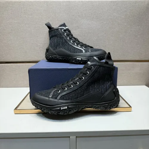 Christian Dior High Top Shoes For Men #1434362 $92.00 USD, Wholesale Replica Christian Dior High Top Shoes