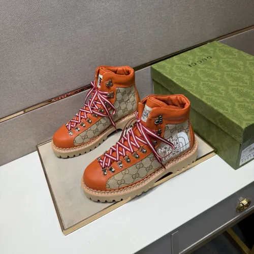 Replica Gucci Boots For Men #1434369 $108.00 USD for Wholesale