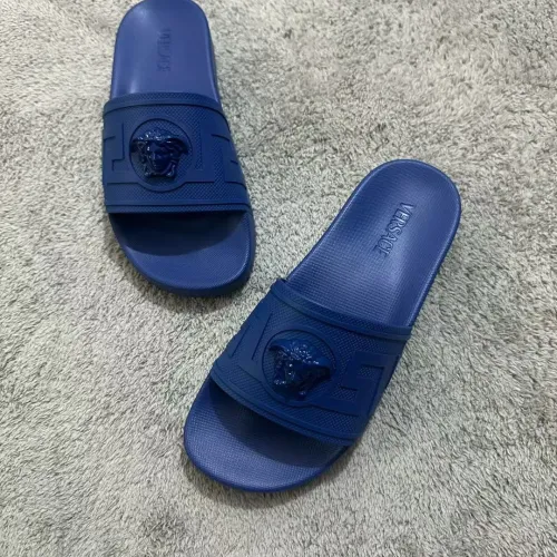 Replica Versace Slippers For Women #1434381 $52.00 USD for Wholesale