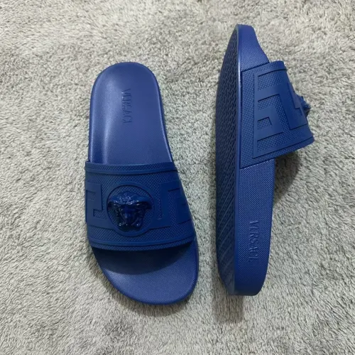 Replica Versace Slippers For Women #1434381 $52.00 USD for Wholesale