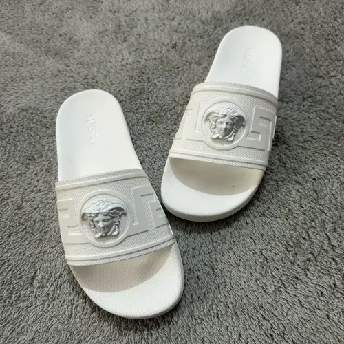 Replica Versace Slippers For Women #1434385 $52.00 USD for Wholesale