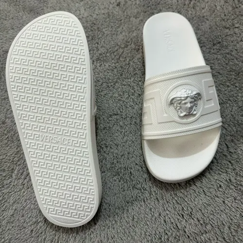Replica Versace Slippers For Women #1434385 $52.00 USD for Wholesale